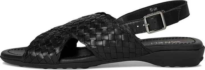 Vaneli Tagus Women's Sandals Black Nappa : 9 W (D), Leather - Image 6