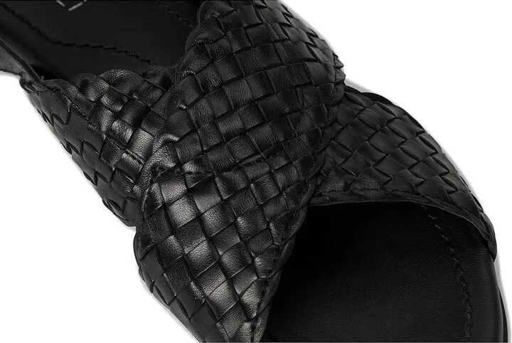 Vaneli Tagus Women's Sandals Black Nappa : 9 W (D), Leather - Image 7