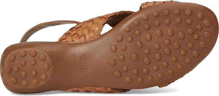 Vaneli Tagus Women's Sandals Camel Burnished Woven : 6.5 M (B), Leather - Image 3