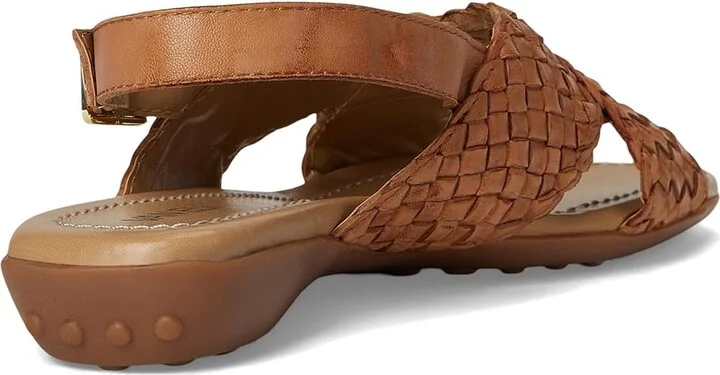 Vaneli Tagus Women's Sandals Camel Burnished Woven : 6.5 M (B), Leather - Image 4