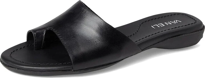 Vaneli Tallis Women's Sandals Black Glove Nappa : 10 W (D), Leather - Image 5
