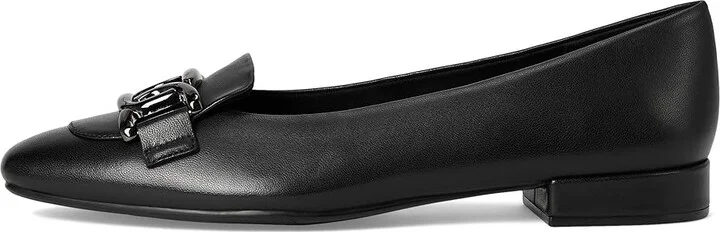 Vaneli Tansy Women's Flat Shoes Black Nappa : 5 M (B), Leather - Image 6