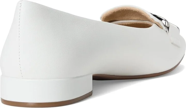 Vaneli Tansy Women's Flat Shoes White Nappa : 9 N (AA), Leather - Image 4