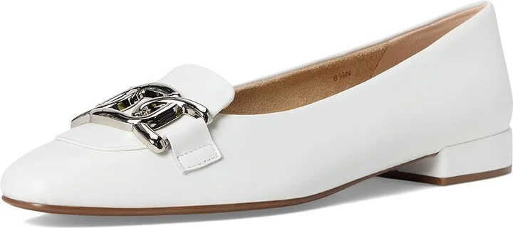 Vaneli Tansy Women's Flat Shoes White Nappa : 9 N (AA), Leather - Image 5