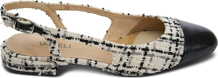 Vaneli Tisha High Women's Heels Off-White Sakti/Black Nappa : 8.5 N (AA), Leather - Image 4
