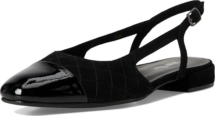 Vaneli Trill Women's Slip-on Dress Shoes Black Suede/Patent : 8 M (B) - Image 5