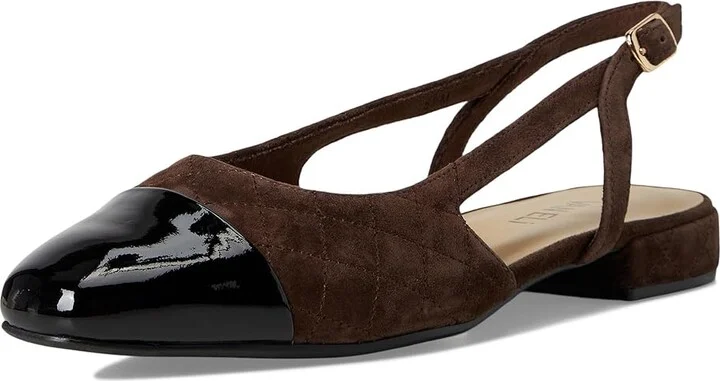 Vaneli Trill Women's Slip-on Dress Shoes Tmoro Suede/Black Patent : 5.5 M (B) - Image 5
