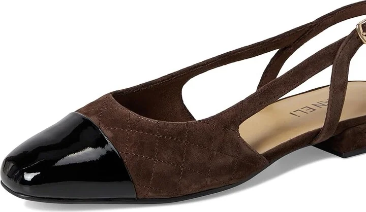 Vaneli Trill Women's Slip-on Dress Shoes Tmoro Suede/Black Patent : 5.5 M (B) - Image 7