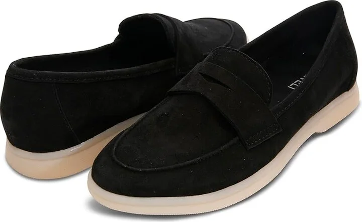 Vaneli Undine Women's 1-2 inch heel Shoes Black Suede 1 : 6.5 M (B)