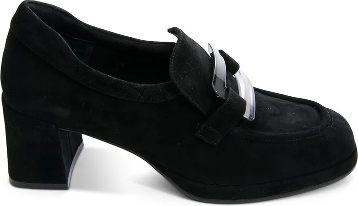 Vaneli Varena High Women's Heels Black Suede : 6 M (B), Leather/Suede - Image 4