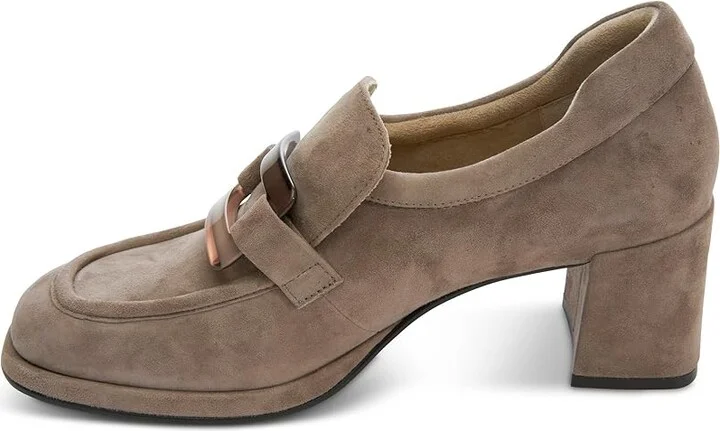 Vaneli Varena High Women's Heels Military Suede : 10 M (B), Leather/Suede - Image 3