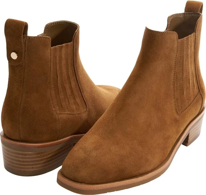 Camel Waterproof Suede