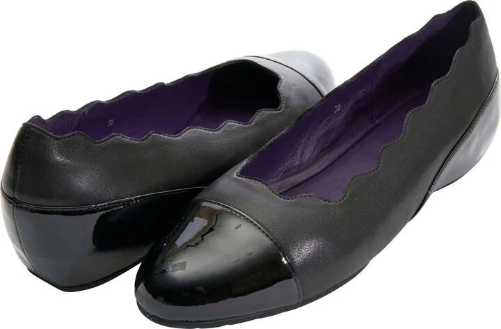 Black Nappa/Black Patent