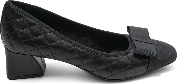 Vaneli Zander High Women's Heels Black Nappa : 5.5 M (B), Leather/Rubber - Image 4
