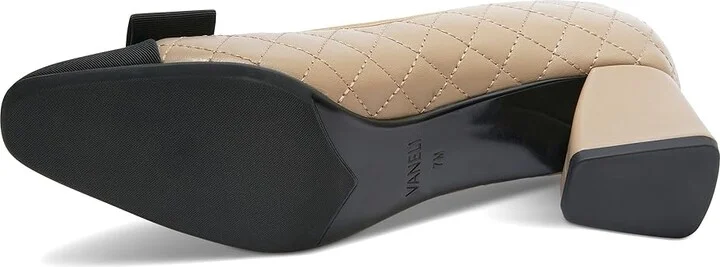Vaneli Zander High Women's Heels Pudding Nappa : 9.5 M (B), Leather/Rubber - Image 2