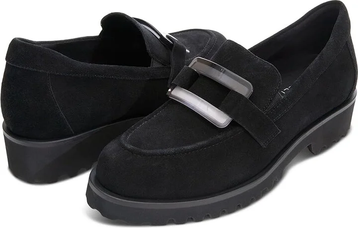 Vaneli Zinta Women's Flat Shoes Black Waterproof Suede : 9 M (B)