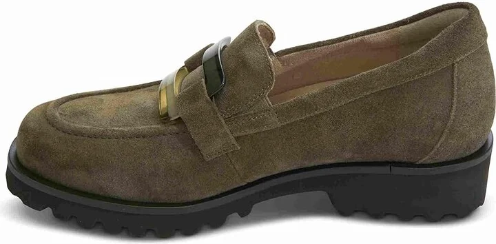 Vaneli Zinta Women's Flat Shoes Khaki Waterproof Suede : 10 N (AA) - Image 5