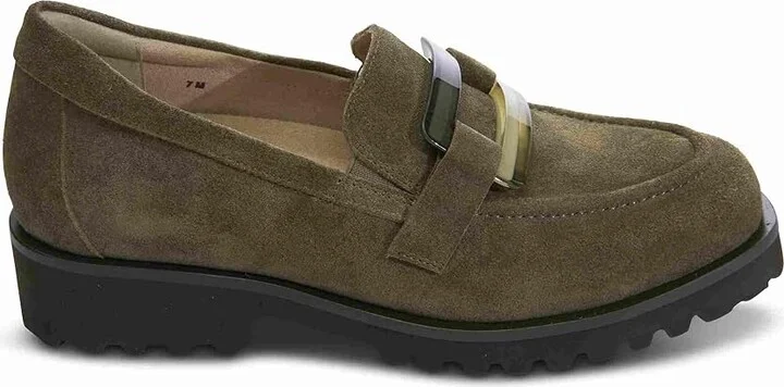 Vaneli Zinta Women's Flat Shoes Khaki Waterproof Suede : 10 N (AA) - Image 6
