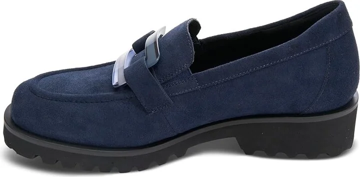 Vaneli Zinta Women's Flat Shoes Navy Waterproof Suede : 9.5 M (B) - Image 3
