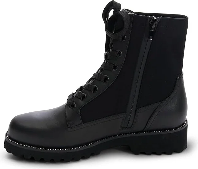 Vaneli Zorya Women's Boots Black W/Patent Nappa 1 : 13 M (B), Leather - Image 3