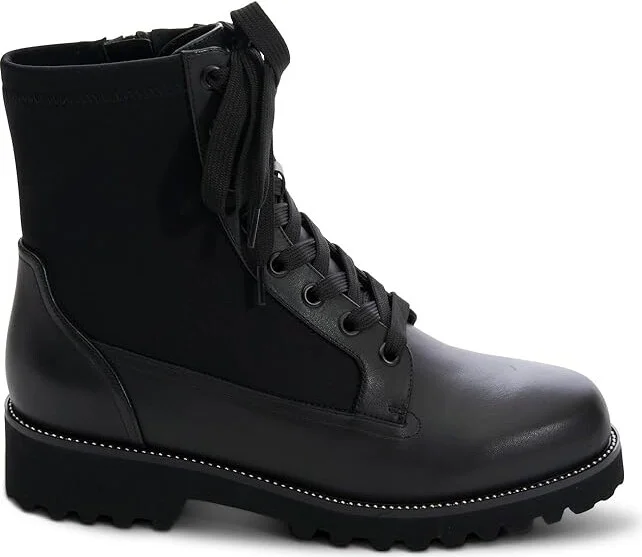 Vaneli Zorya Women's Boots Black W/Patent Nappa 1 : 13 M (B), Leather - Image 4