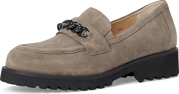 Vaneli Zoxfo Women's Flat Shoes Dark Taupe Weatherproof Suede : 6.5 M (B), Leather - Image 5
