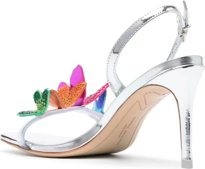 Vanessa 85mm slingback sandals - Image 3
