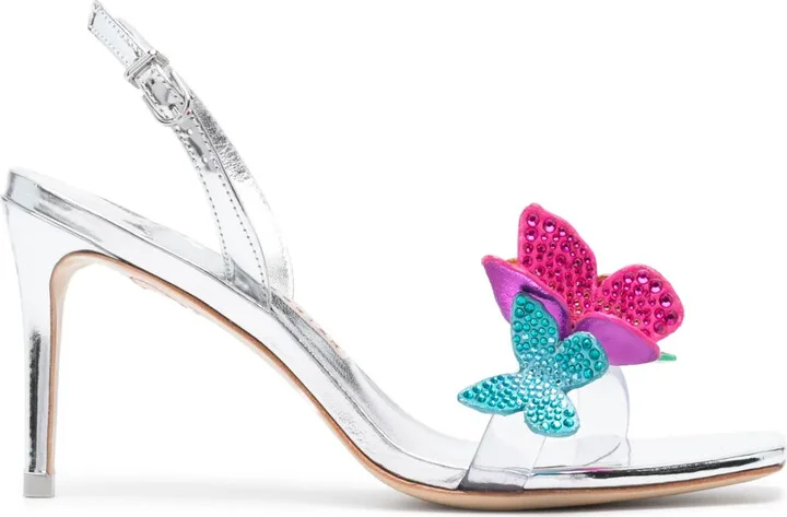 Vanessa 85mm slingback sandals
