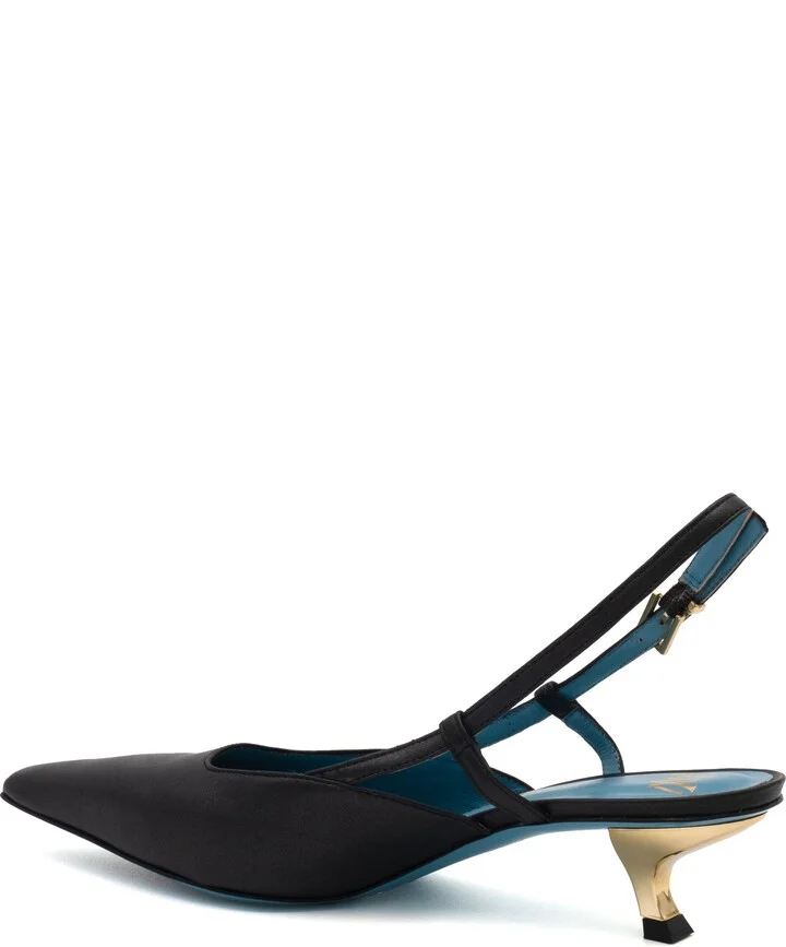 Vanessa Kitten Heel Slingback Pump - Image 2