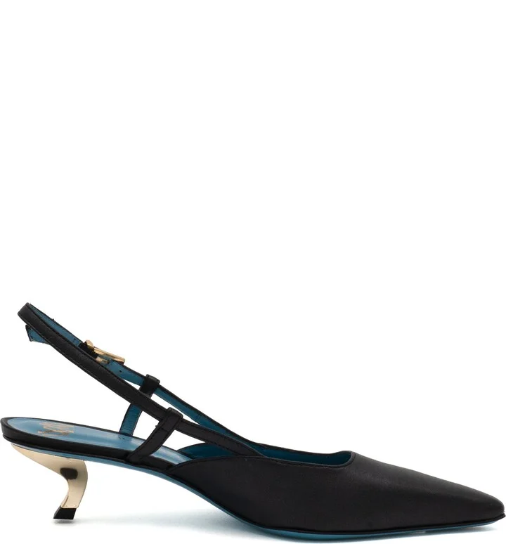 Vanessa Kitten Heel Slingback Pump - Image 5