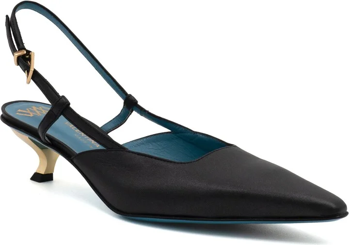 Vanessa Kitten Heel Slingback Pump
