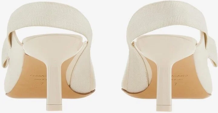 Vania 55 Vara Bow Slingback Pumps - Image 2