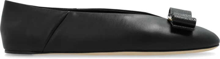 ‘Vanna’ Ballerina Flats, , - Black