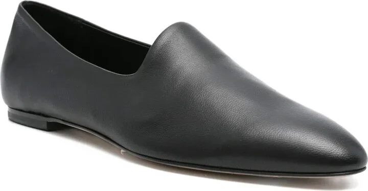 Vanna pointed-toe leather loafers - Image 2