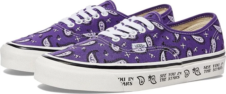 Vans Authentic 44 DX Women's Shoes Purple : Men's 4.5 - Women's 6 B - Medium, Textile