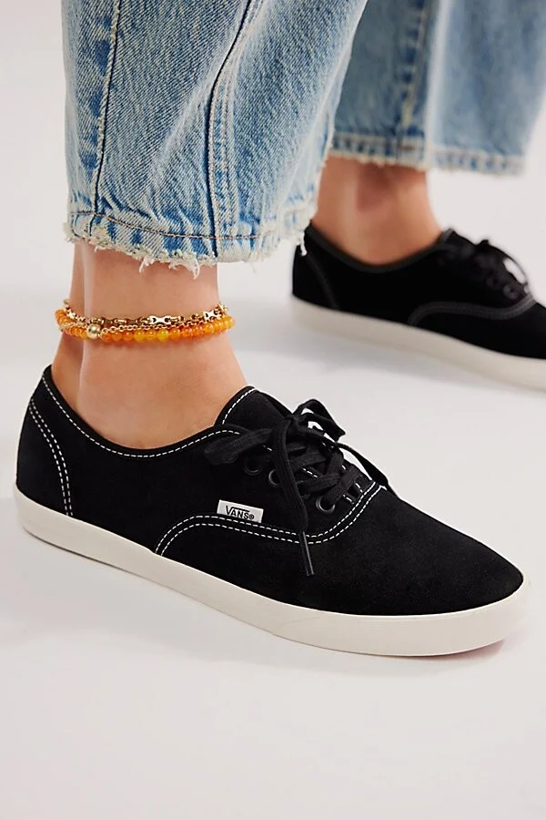 Vans Authentic Lowpro Suede Sneakers - Image 2