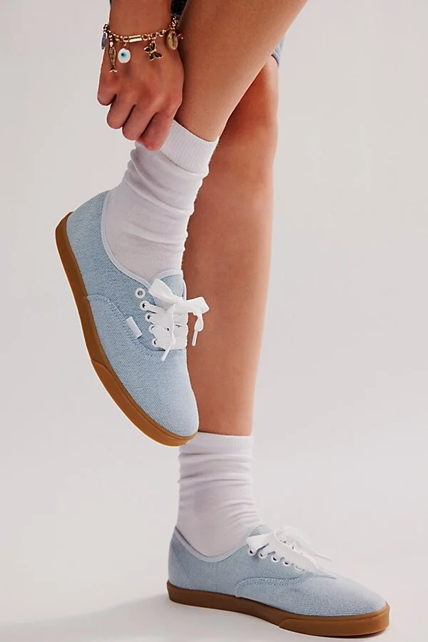 Vans Authentic Lowpro Suede Sneakers - Image 3