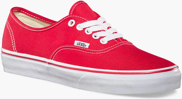 VANS Authentic Red Shoes - Image 2