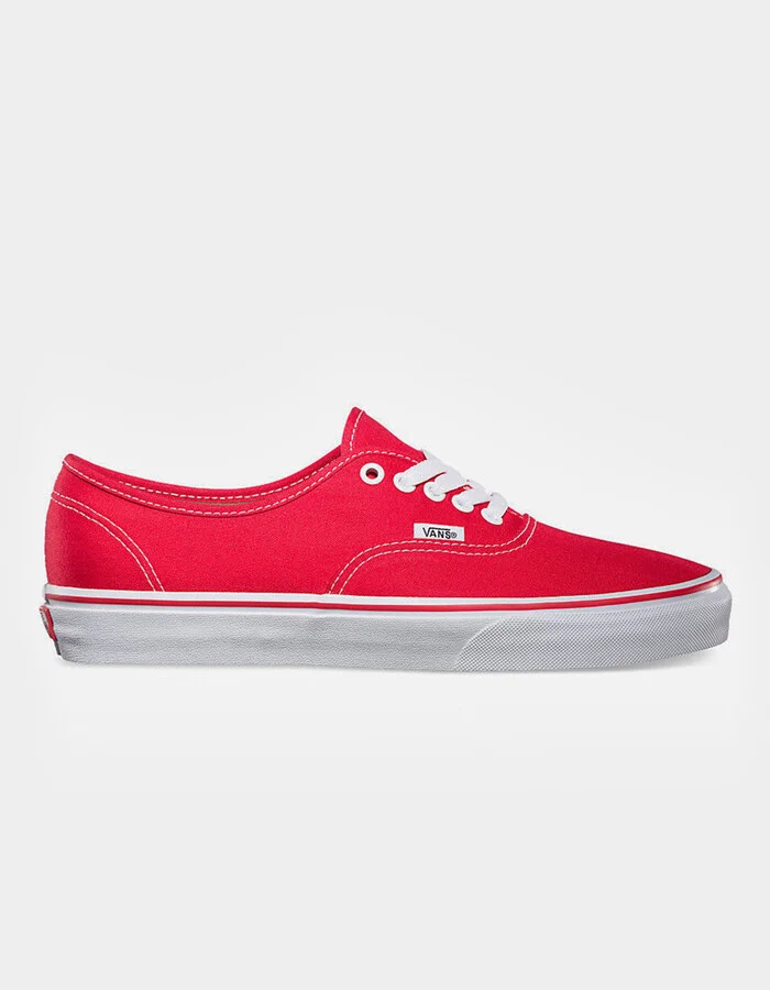 VANS Authentic Red Shoes
