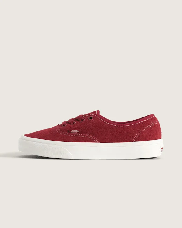 Vans Authentic Shoes (Bordeaux Red) - 3.5 Boys / 5.0 Women