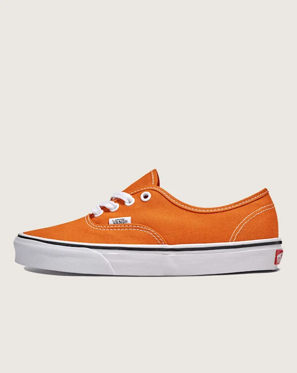Vans Authentic Shoes (Marmalade Orange) - 3.5 Boys / 5.0 Women