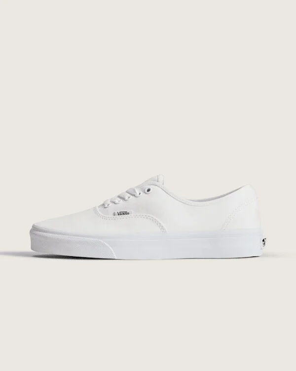 Vans Authentic Shoes (True White) - 3.5 Boys / 5.0 Women