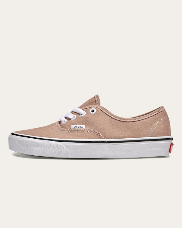 Vans Authentic Shoes (Warm Taupe Brown) - 4.0 Boys / 5.5 Women