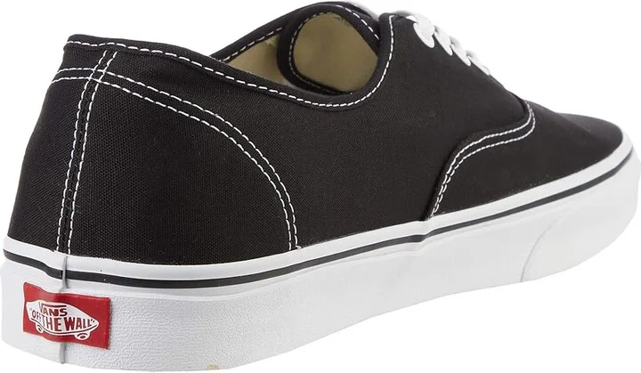Vans Authentic Skate Shoes Black : Men's 6.5 - Women's 8 Medium, Canvas - Image 5