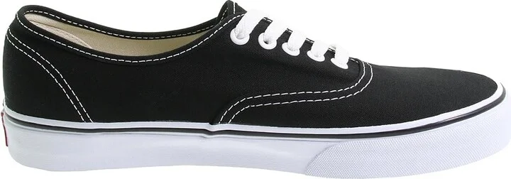 Vans Authentic Skate Shoes Black : Men's 6.5 - Women's 8 Medium, Canvas - Image 8