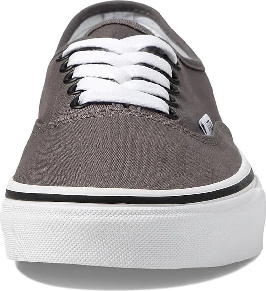 Vans Authentic Skate Shoes Black/Pewter : Men's 14 - Women's 15.5 Medium, Canvas/Leather/Suede - Image 6