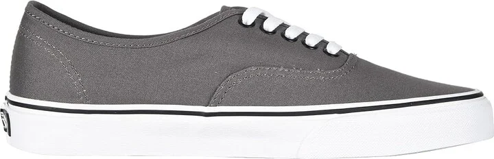 Vans Authentic Skate Shoes Black/Pewter : Men's 14 - Women's 15.5 Medium, Canvas/Leather/Suede - Image 8