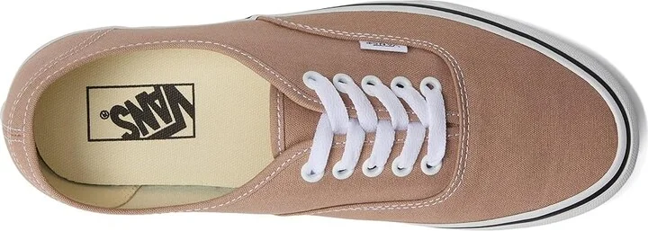 Vans Authentic Skate Shoes Color Theory Warm Taupe : Men's 3.5 - Women's 5 Medium, Canvas - Image 2