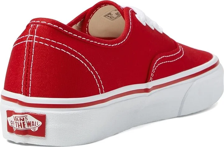 Vans Authentic Skate Shoes Red : Men's 6.5 - Women's 8 Medium, Canvas - Image 5