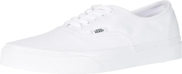 Vans Authentic Skate Shoes True White : Men's 10 - Women's 11.5 Medium, Canvas - Image 2
